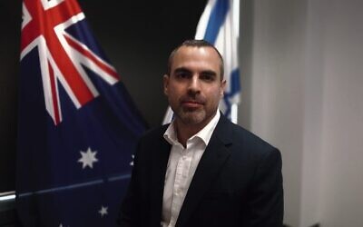 Departing Israel Trade Commissioner to Australia, Ohad Blumberg, last week. Photo: Shane Desiatnik