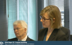 Counsel Assisting, Zelie Heger SC. Photo: screenshot