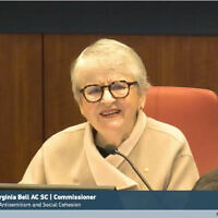 Commissioner Virginia Bell.