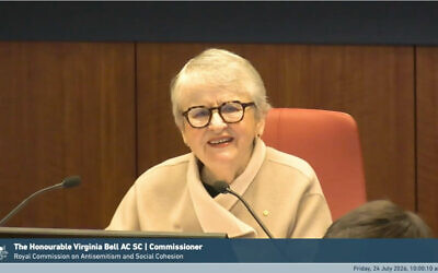 Commissioner Virginia Bell.