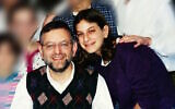 Arnold Roth with his daughter Malki, who was killed in the 2001 Sbarro Pizzeria bombing in Jerusalem. Photo: Supplied