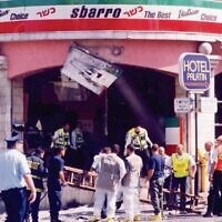 The Sbarro Pizza restaurant