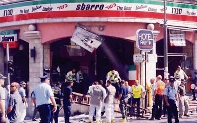 The Sbarro Pizza restaurant