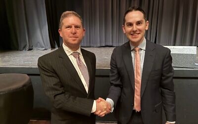 Greg Joffe (left) and David Ossip.
