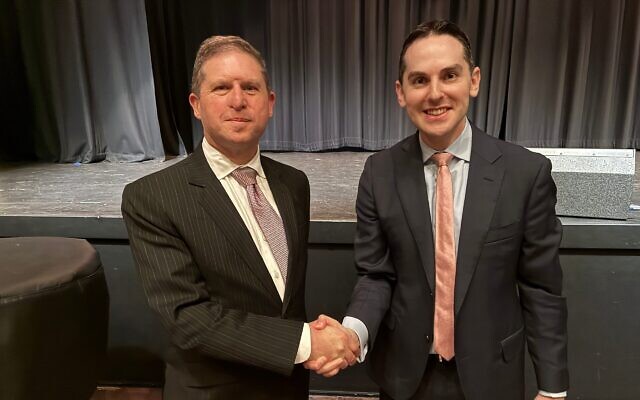 Greg Joffe (left) and David Ossip.