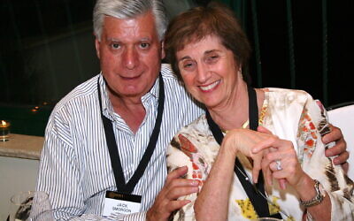 Jack and Val Smorgon during the WPO Global Leadership Delegation to Israel - 2005. Photo: Supplied.