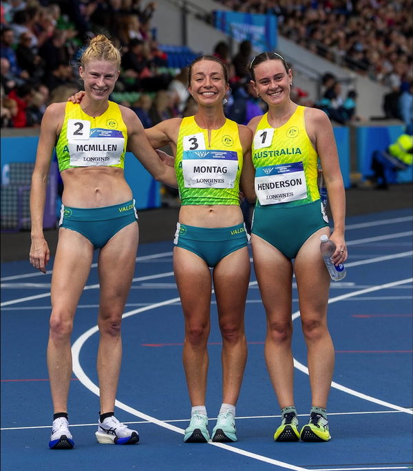 Montag wins her third Commonwealth Games title