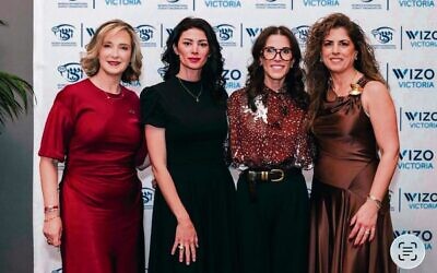 From left: Penny Goodman, Rawan Osman, Marnie Perlstein, Hani Hanam-Papalia. Photo: Jarrod Freedman