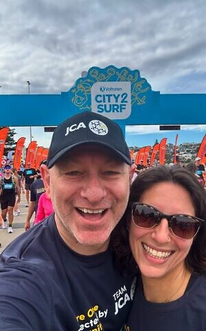 Team JCA runs to Bondi in solidarity