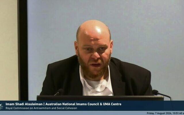 President of the Australian National Imams Council, Sheikh Shadi Alsuleiman.