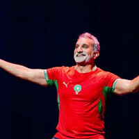 Bassem Youssef on stage. Photo: Instagram