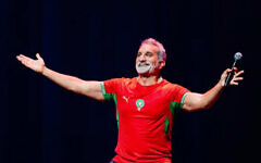 Bassem Youssef on stage. Photo: Instagram