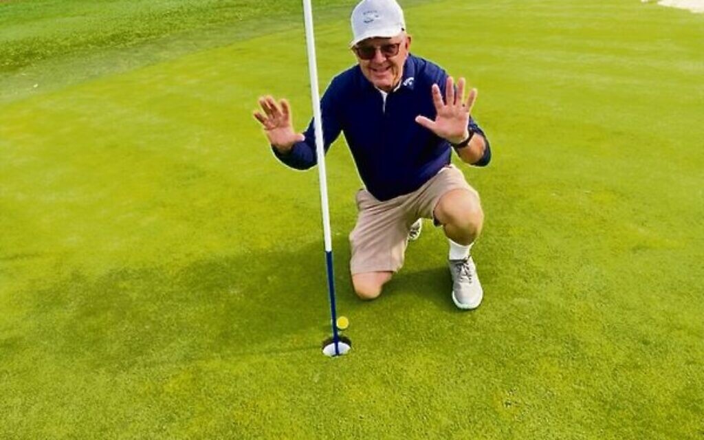 Shulman feeling ace after his 10th hole-in-one