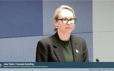 Counsel Assisting Jane Taylor.