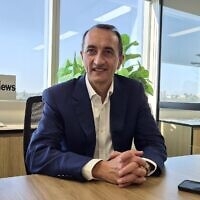 Senator Dave Sharma speaks to The AJN. Photo: Gareth Narunsky