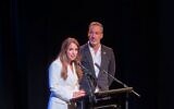 Sharri Markson and Alex Ryvchin at the launch of "Bondi terror".