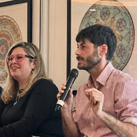 Naya Lekht (left), Josh Dabelstein. Photo: Supplied
