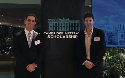 Justin Sherwin (left), Yossi Frenkel. Photo: Supplied
