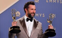 Noah Wyle win the Outstanding Lead Actor in a Drama Series Award for "The Pitt" at the 78th Emmy Awards held at Peacock Theater on September 14, 2026 in Los Angeles, California. Photo: Alberto Rodriguez/Deadline via Getty Images
