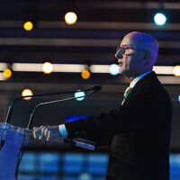 Ian Sandler at JCA's Communal Event in May this year. Photo: Giselle Haber