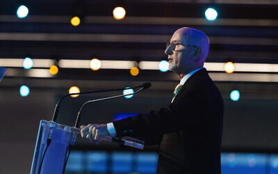 Ian Sandler at JCA's Communal Event in May this year. Photo: Giselle Haber