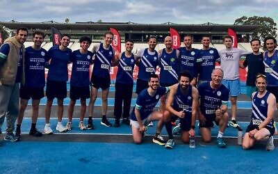 Members of Maccabi's 2026 XCR Series teams.