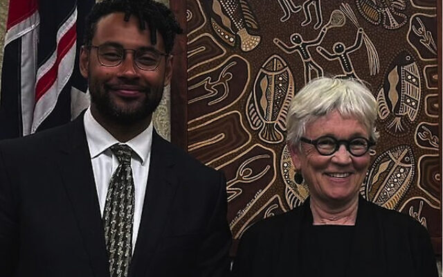 Outgoing Randwick mayor and Labor councillor Dylan Parker (left), and Greens Cr Clare Willington, who was elected as the new mayor on September 29, 2026.