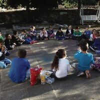 Students at Psagot Elementary school. Photo: Supplied