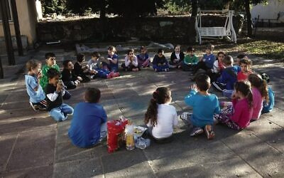 Students at Psagot Elementary school. Photo: Supplied