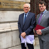 Peter Wertheim (left) and Daniel Aghion in London. Photo: Sophie Elsworth/Reused with permission