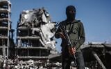 A Hamas operative in Gaza. Photo: Omar al-Qattaa/AFP