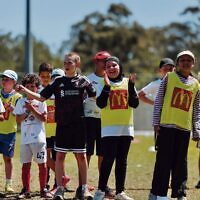Children from different faiths and cultures participating together at the second Connection Camp.
