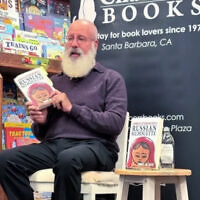 Daniel Jaffee at a book reading in the US. Photo: instagram