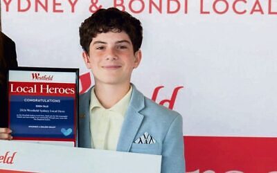 2026 Westfield Sydney Local Hero award winner Eden Falk.