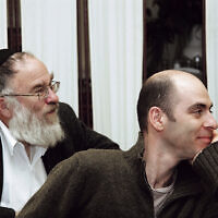 AJN Editorial Conference 2006. photos : Peter Haskin. Yossi Aron (L), Dan Goldberg.