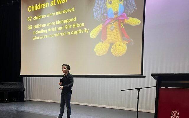 Ben Carasso returns with a message for Jewish children