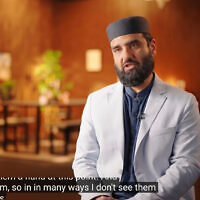 Islamic scholar Dr Ovamir Anjum on the OnePath Network. Screenshot: YouTube