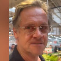 Patrick O'Brien videoed making threats against the Jewish couple. Photo: Facebook