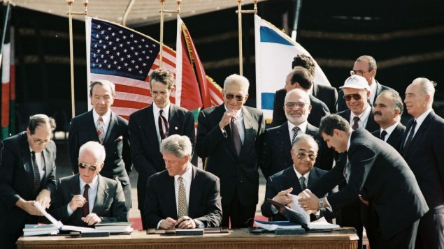 معاهدة السلام الأردنية الإسرائيلية 26 اكتوبر 1994