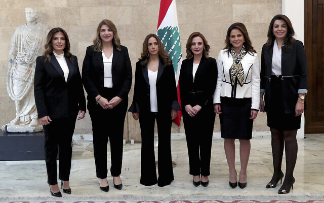 تشكيلة الحكومة اللبنانية الجديدة تايمز أوف إسرائيل