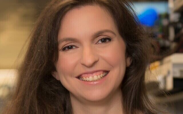 نائبة الرئيس الجديدة لشركة "إنتل"، كارين إيبشيتز-سيغال، رئيسة مراكز التطوير التابعة لشركة إنتل في إسرائيل. ديسمبر 2021 (Courtesy)
