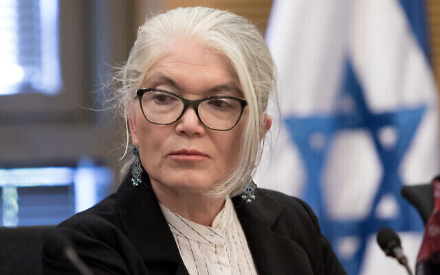 مولي مالكار، المديرة التنفيذية لمنظمة العفو الدولية في إسرائيل. (Gil Naveh)