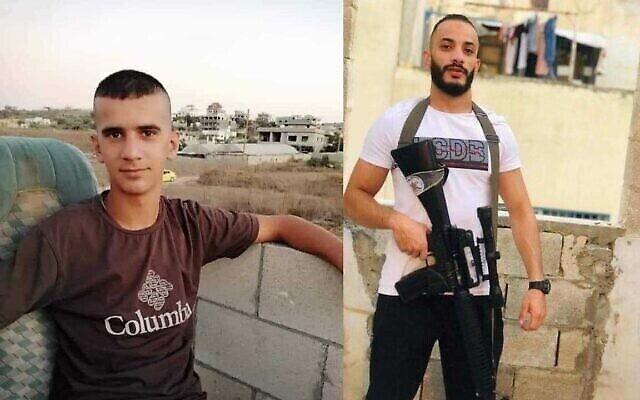 عبد الله الحصري (22 عاما) وشادي خالد نجم (18 عاما) -وسائل التواصل الاجتماعي