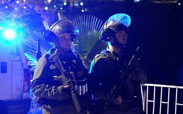 توضيحية: الشرطة الإسرائيلية وشرطة الحدود العاملة في القدس الشرقية.(Israel Police)