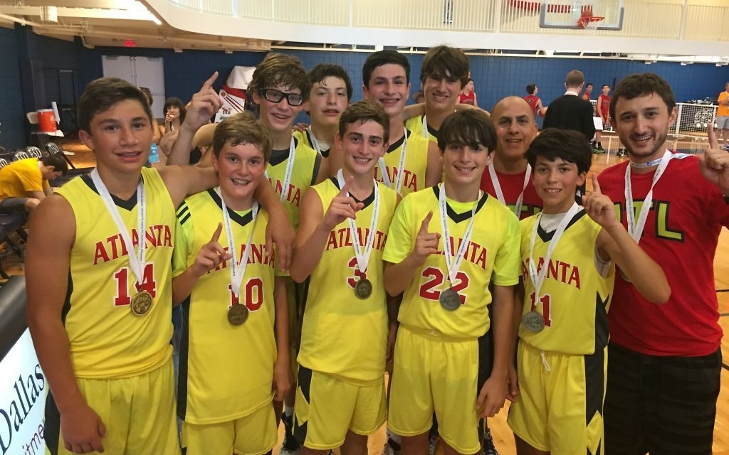 In 2015, Atlanta's Boys 14U basketball team won gold in the JCC Maccabi Games in Dallas