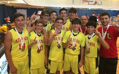 In 2015, Atlanta's Boys 14U basketball team won gold in the JCC Maccabi Games in Dallas