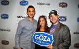 Goza Tequila founders Jacob Gluck, Lauren Kaufman and Adam Hirsch.