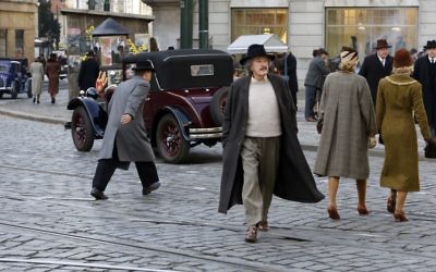 Albert Einstein (Geoffrey Rush) tries to ignore the signs of the rising Nazi threat in Germany in 1932 in the first episode of “Genius.”
