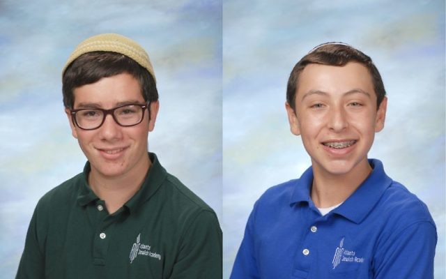 AJA students Zach Mainzer and Abe Schoen finished fourth in a national moot beit din competition.