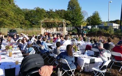 The 2016 Sukkot farm-to-table dinner at Aluma Farm in Adair Park, which drew about 80 people, has spawned the Marcus JCC’s first Sukkot Farm-to-Table Festival.